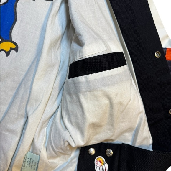 🧡Jeff Hamilton Tennessee Volunteers Varsity Jacket XL🖤Vintage 90s UT - Picture 7 of 14